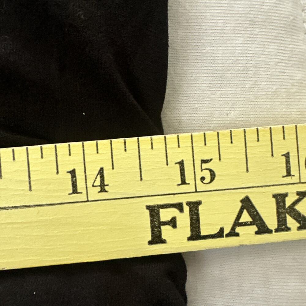 BANANA REPUBLIC Dress Womens Medium Black Ruched Midi Jersey Knit Minimalist - Picture 8 of 10